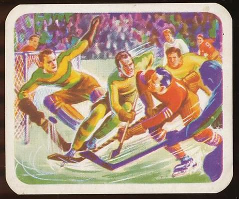 1930s Cracker Jack Sport 06 Ice Hockey